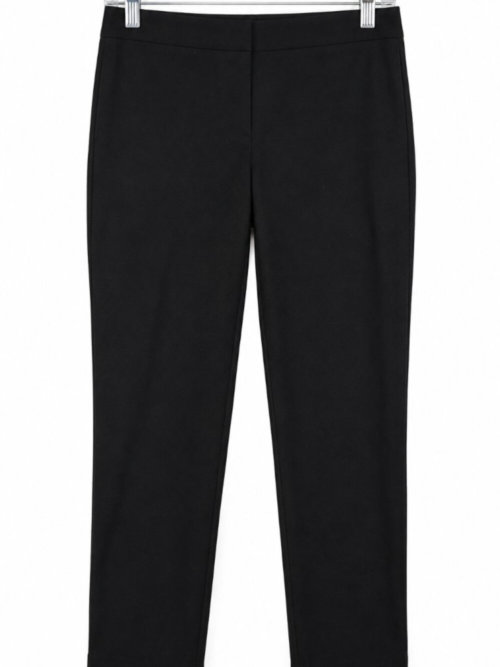 A New Day Black High Rise Ankle Pants Size 10 Slim Straight Workwear